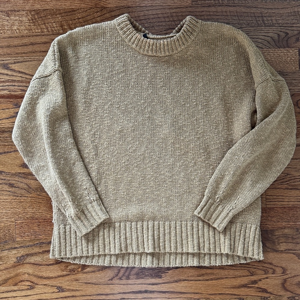Jenni Kayne Cruise Cocoon Crewneck Safari  XS GUC